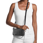 Michael Kors Bryant Small Metallic Signature Logo Convertible Pochette | Lebanon
