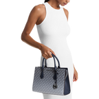 MICHAEL KORS Sheila Medium Ombré Signature Logo Satchel