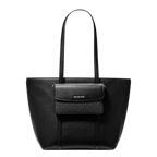 MICHAEL KORS  Jet Set Large 2-in-1 Pebbled Leather Tote Bag