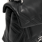 KARL LAGERFELD Structured Handbag – Black