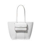 MICHAEL KORS  Jet Set Large 2-in-1 Pebbled Leather Tote Bag