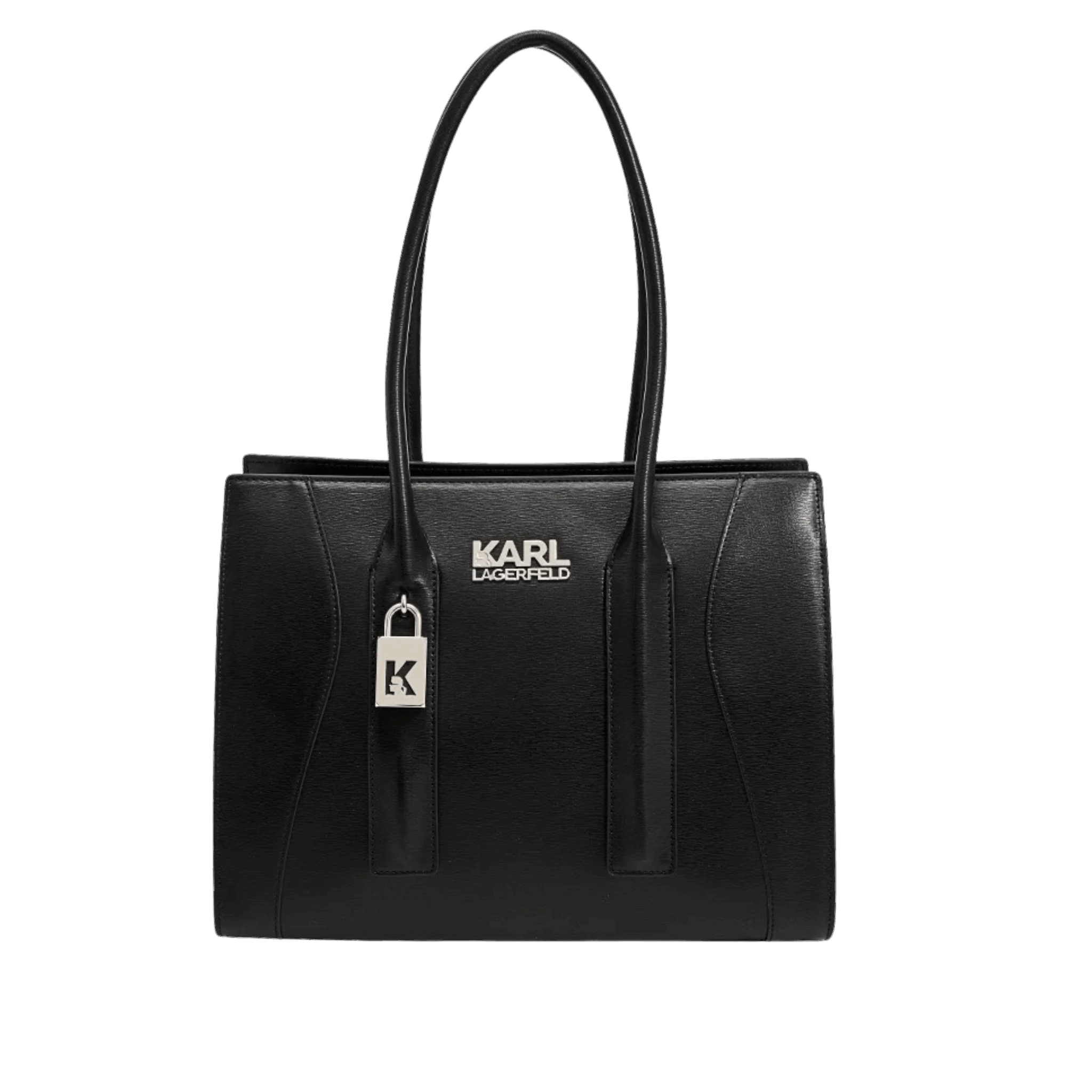 KARL LAGERFELD K/Kurl Handbag – Black