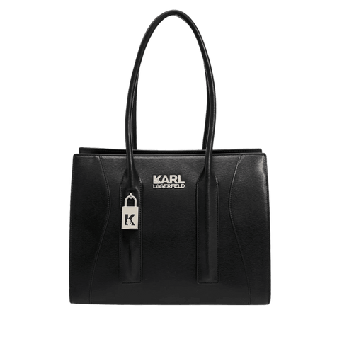 KARL LAGERFELD K/Kurl Handbag – Black