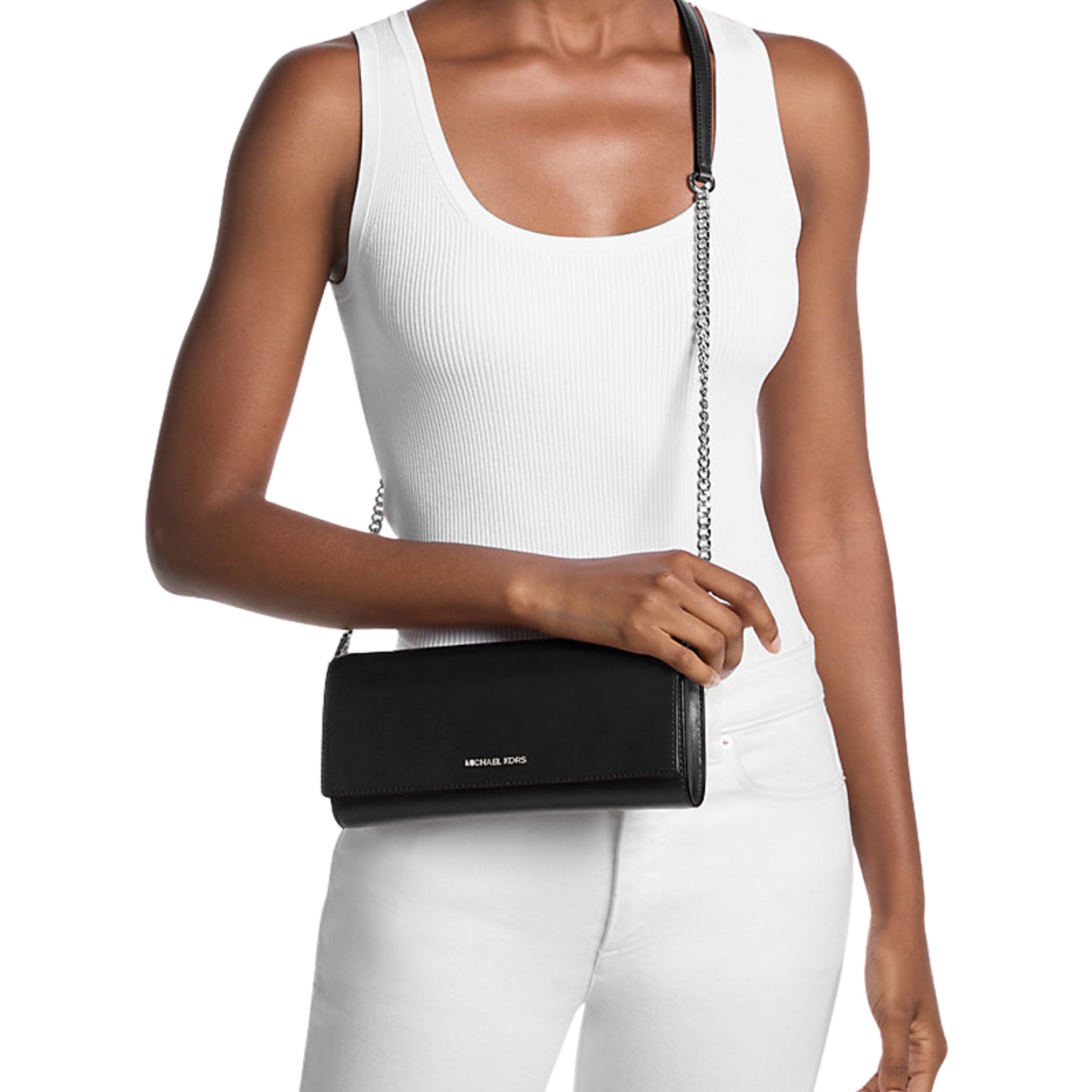Michael Kors Jet Set Medium Leather Clutch | Lebanon