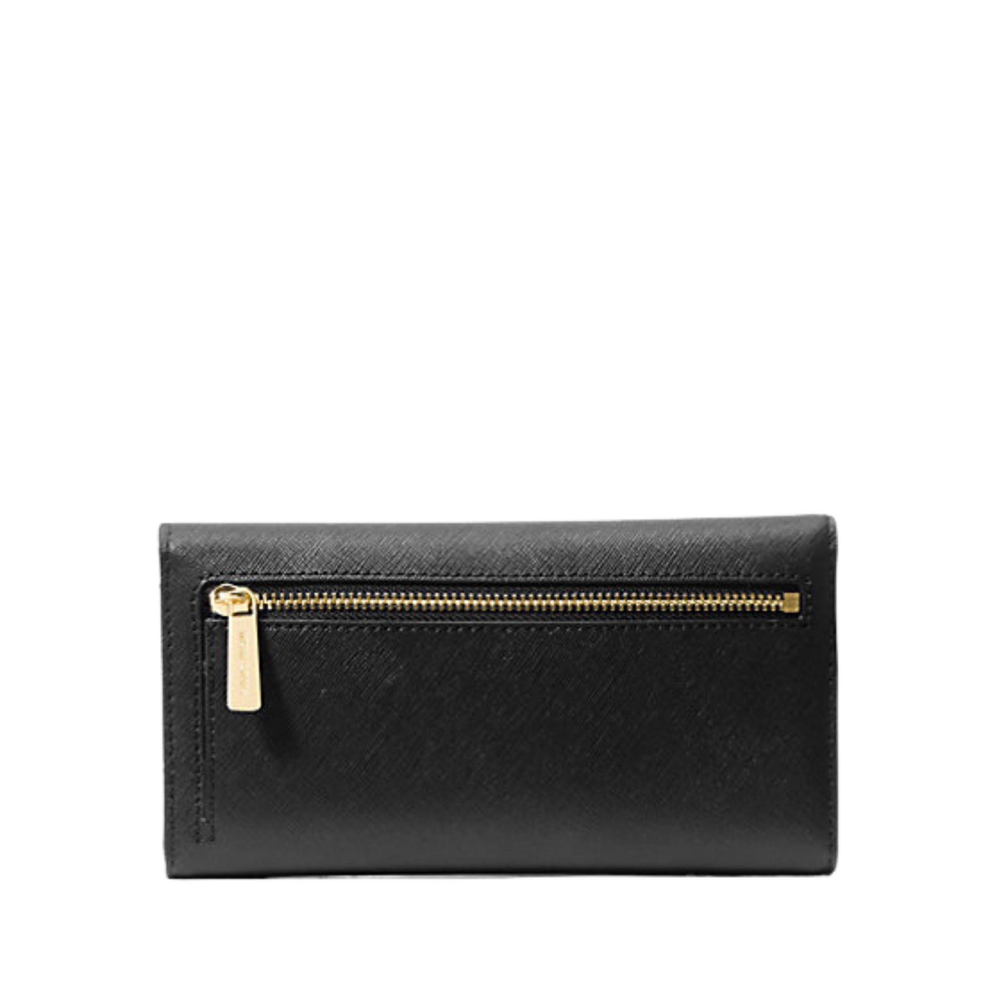 Michael Kors Jet Set Travel Crossgrain Leather Tri-Fold Wallet