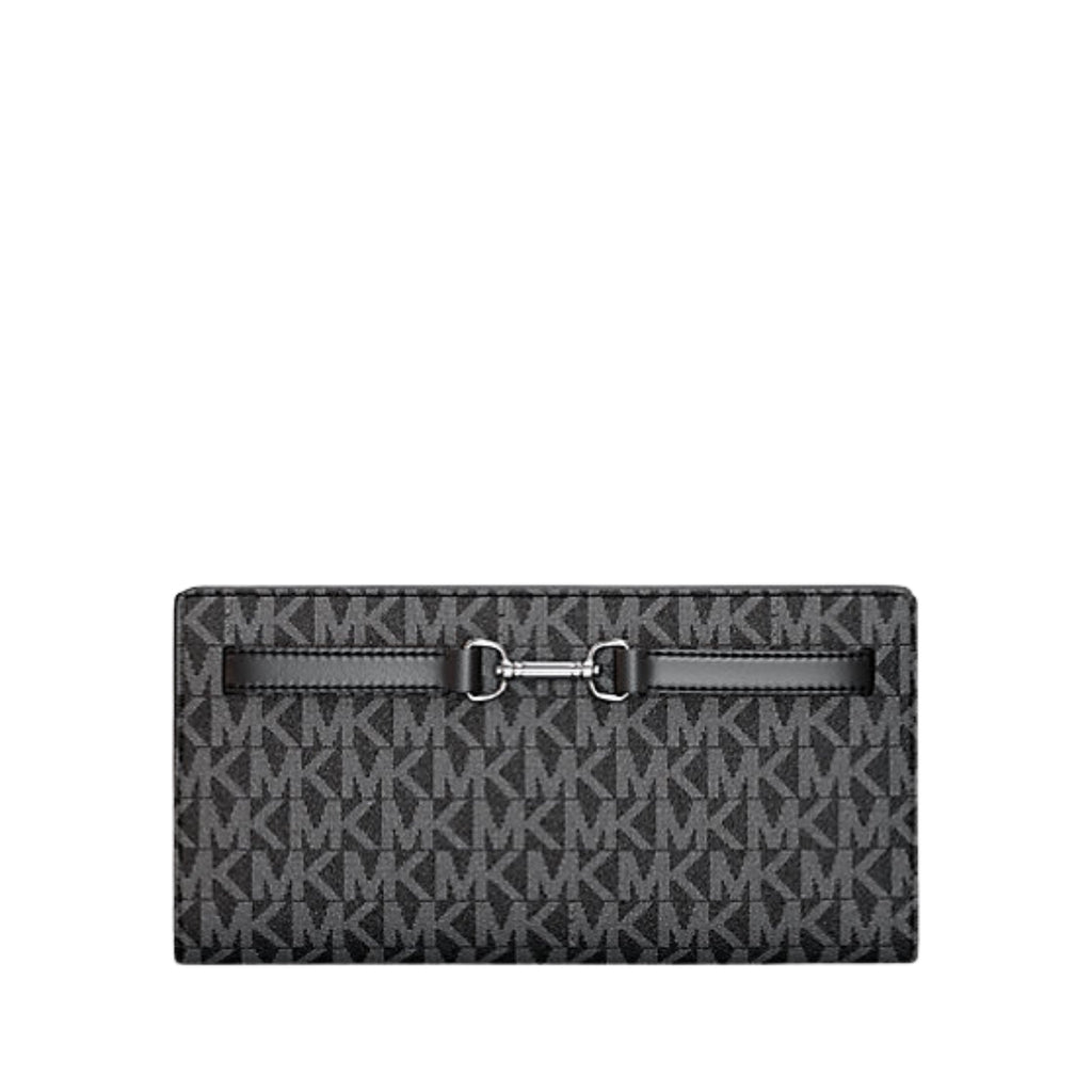 Michael Kors Carson Large Signature Logo Wallet