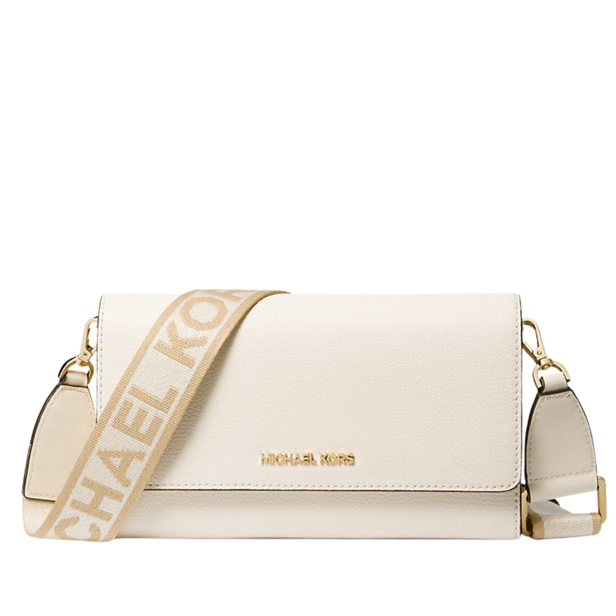 Michael Kors Jet Set Large Leather Crossbody Bag | Lebanon