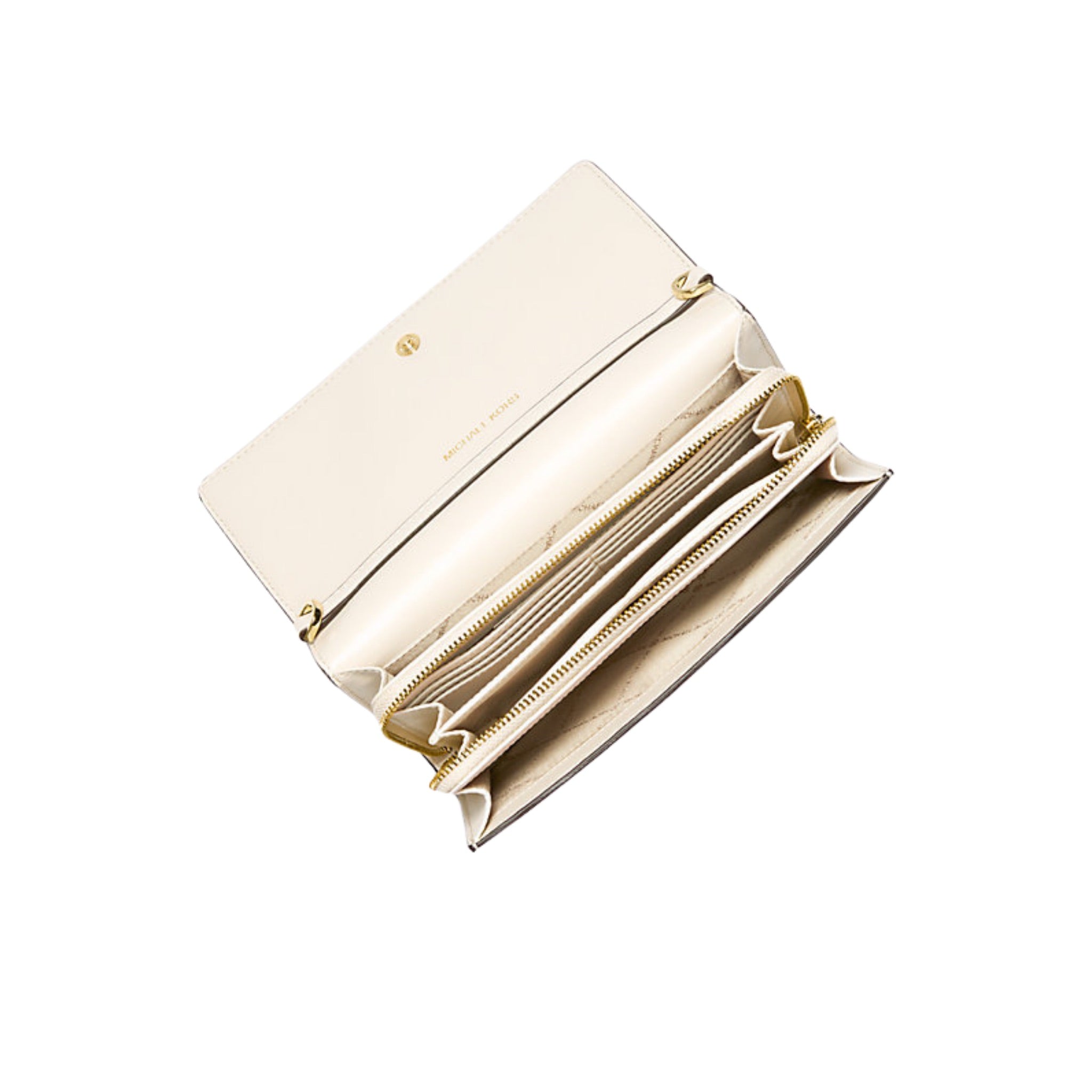 Michael Kors Jet Set Large Leather Crossbody Bag – Cream | Lebanon