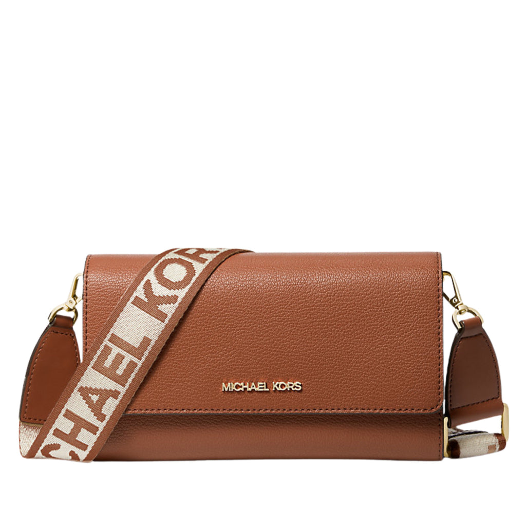 Michael Kors Jet Set Large Leather Crossbody Bag | Lebanon