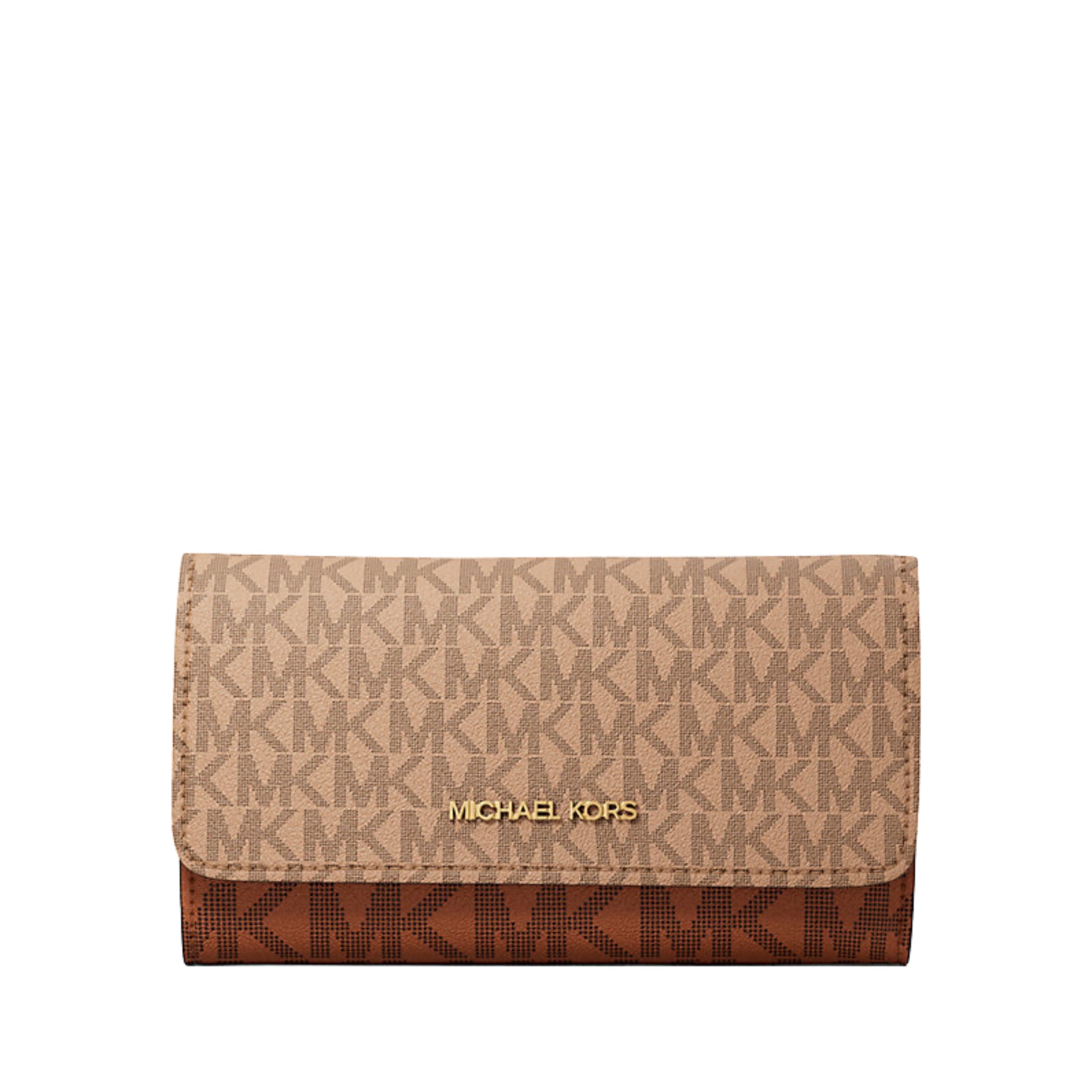 Michael Kors Jet Set Large Signature Logo Tri-Fold Wallet | Lebanon