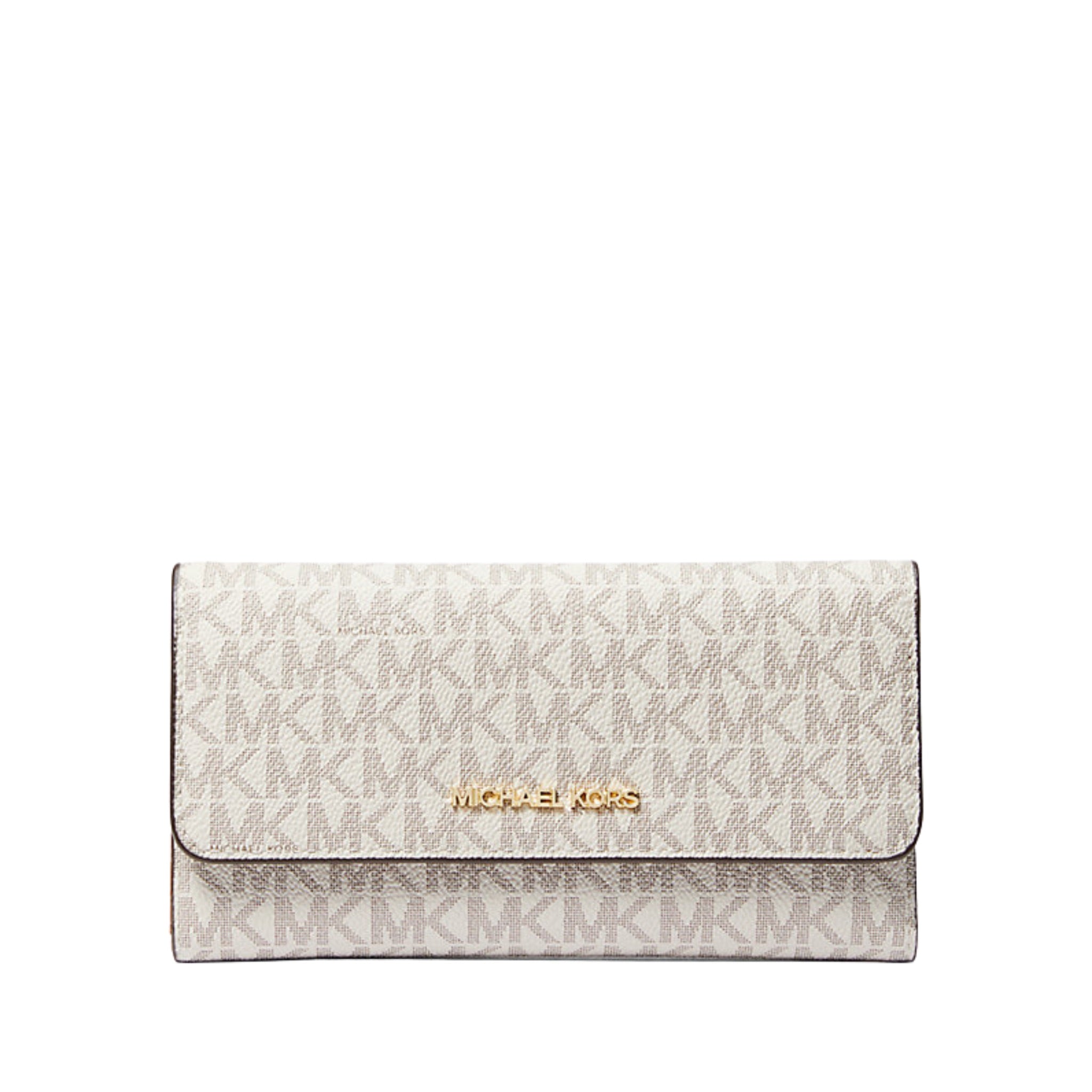 Michael Kors Jet Set Large Signature Logo Tri-Fold Wallet | Lebanon