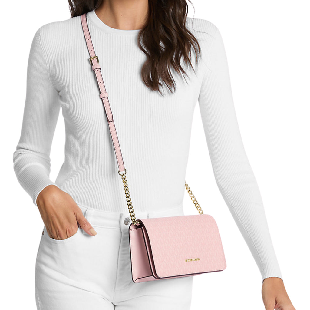 Michael Kors Jet Set Medium Signature Logo Crossbody Bag | Lebanon