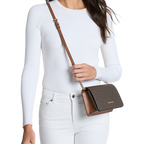 MICHAEL KORS  Jet Set Medium Signature Logo Crossbody Bag