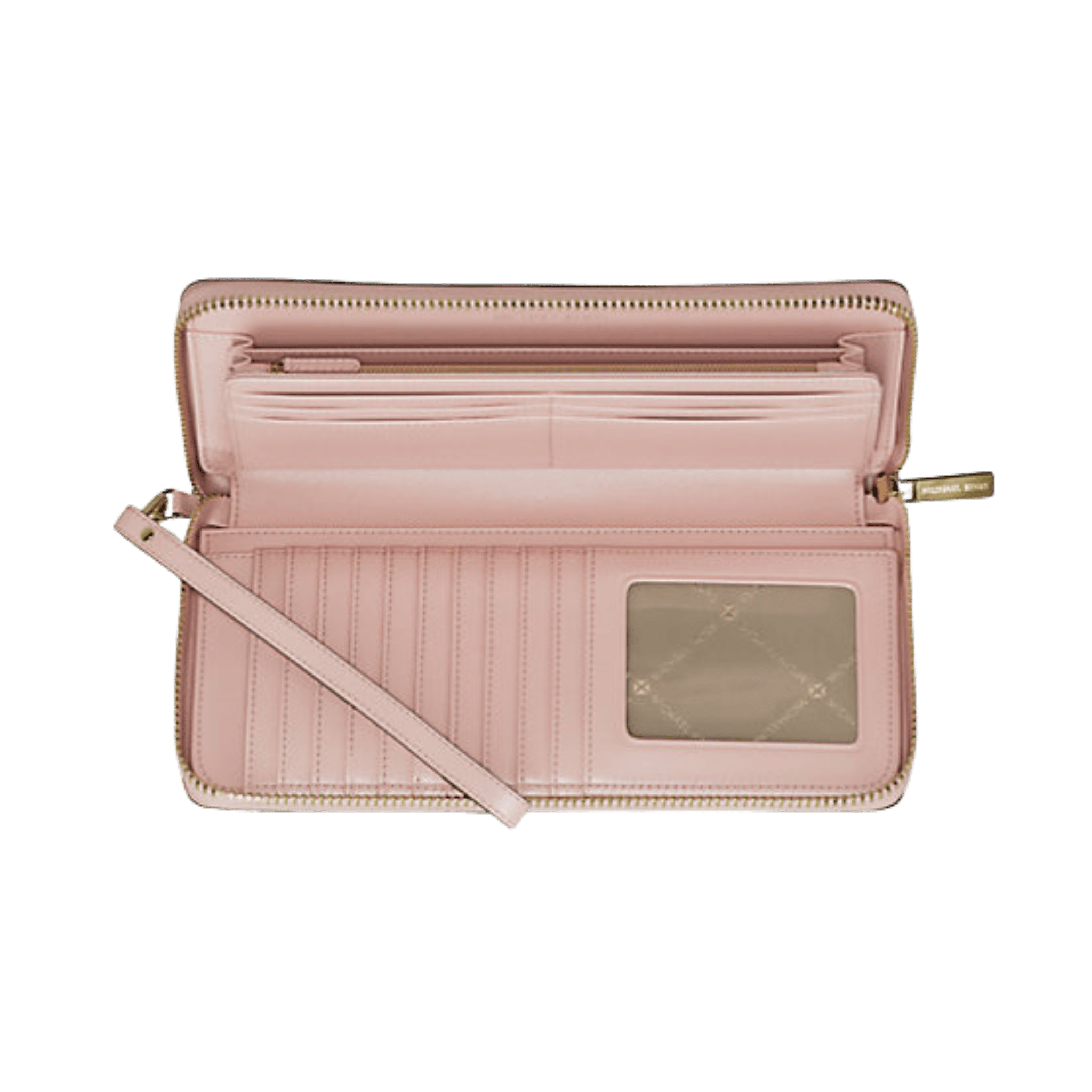 MICHAEL KORS Large Pebbled Leather Continental Wallet