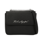 KARL LAGERFELD PEBBLE - Shoulder bag - black
