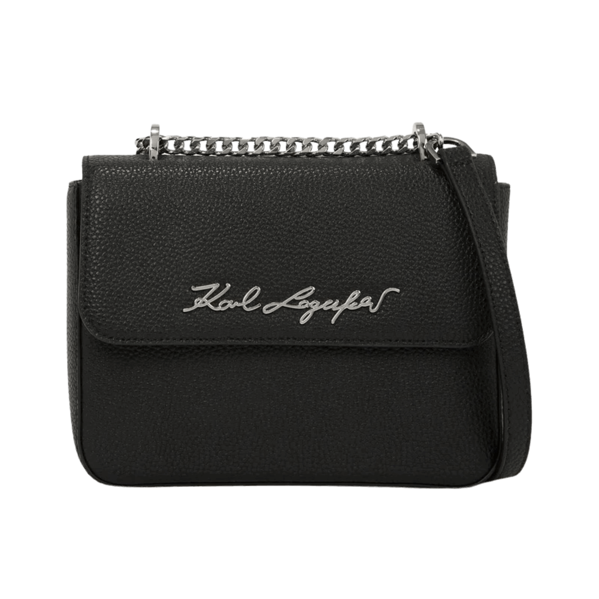 KARL LAGERFELD PEBBLE - Shoulder bag - black