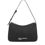 Karl Lagerfeld Jeans LOGO SHOULDER BAG - Handbag - black