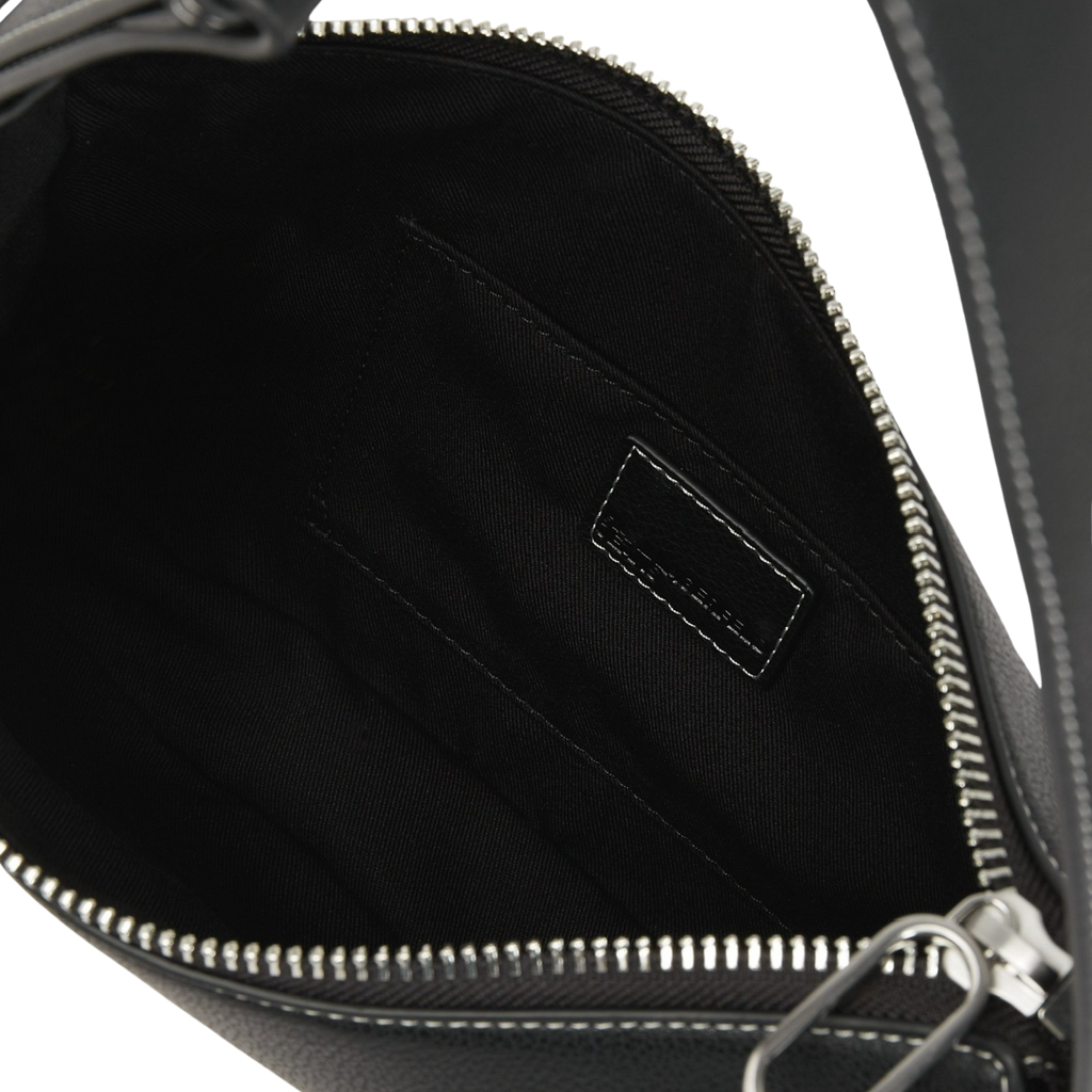 Karl Lagerfeld Jeans LOGO SHOULDER BAG - Handbag - black