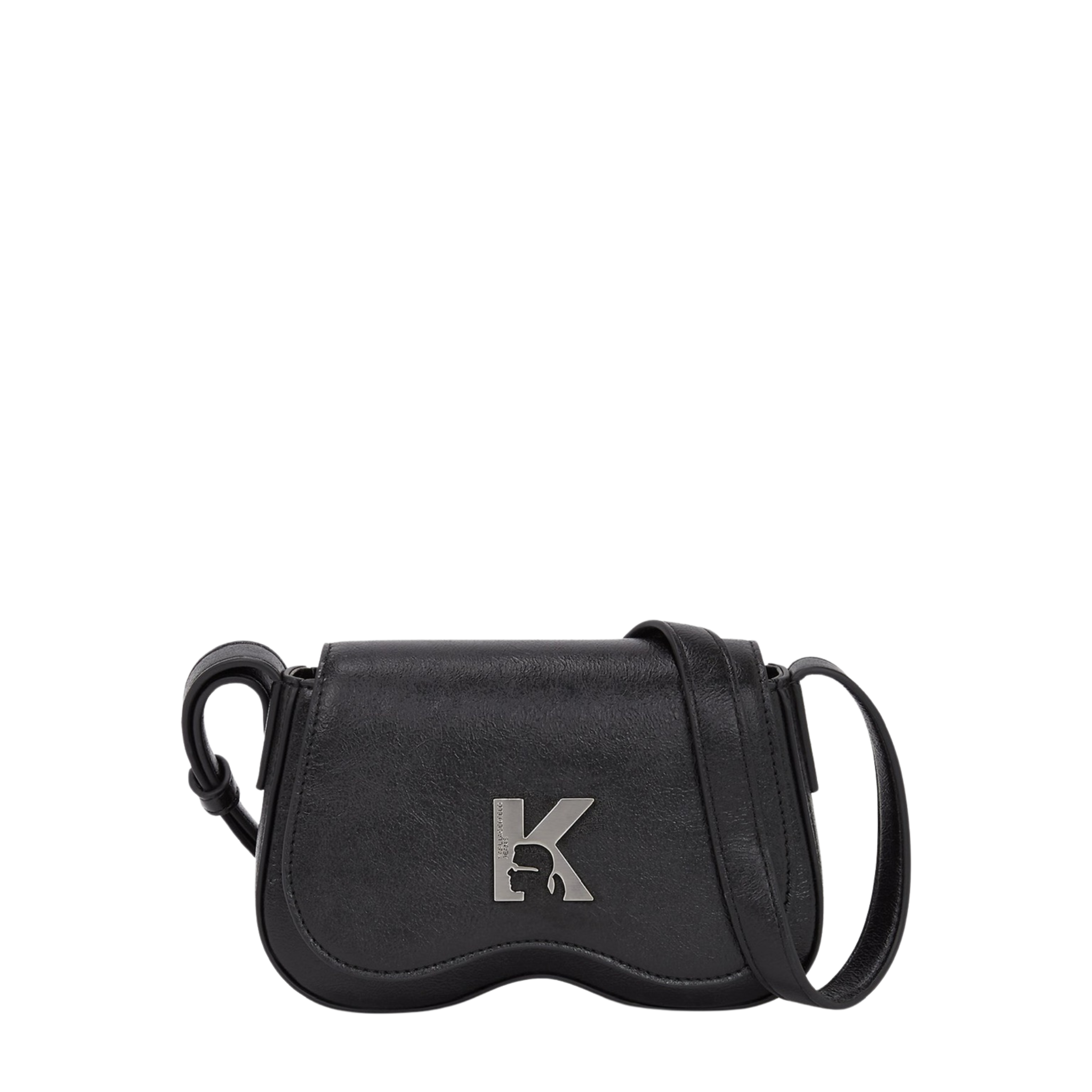 KARL LAGERFELD SUNGLASSES MINI CROSSBODY - Cross body bag - black