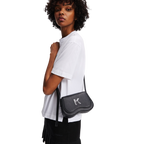 KARL LAGERFELD SUNGLASSES MINI CROSSBODY - Cross body bag - black