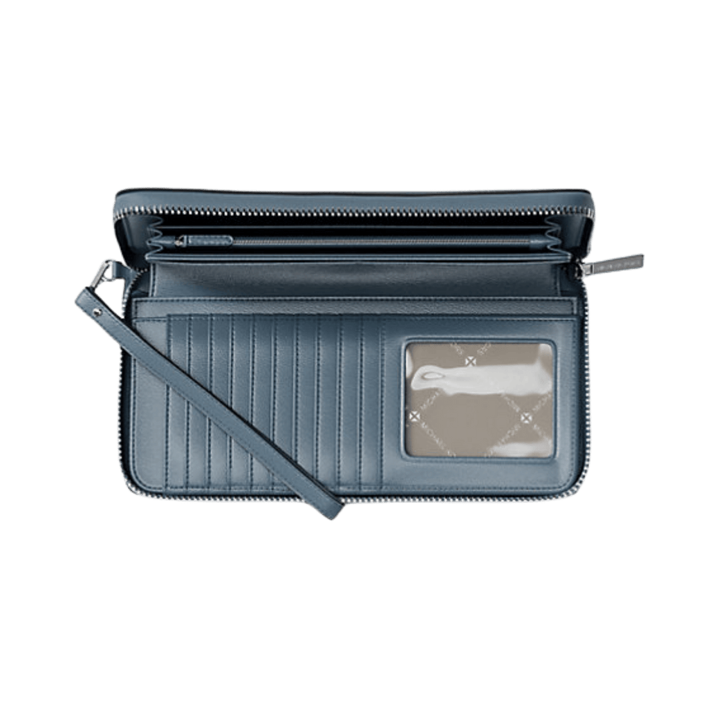 MICHAEL KORS Large Pebbled Leather Continental Wallet