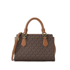 Michael Kors Marilyn Small Signature Logo Messenger Bag Brown - ShopVarn Lebanon
