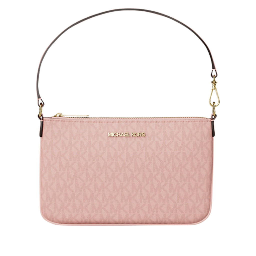 Michael Kors Jet Set Small Signature Logo Convertible Wristlet