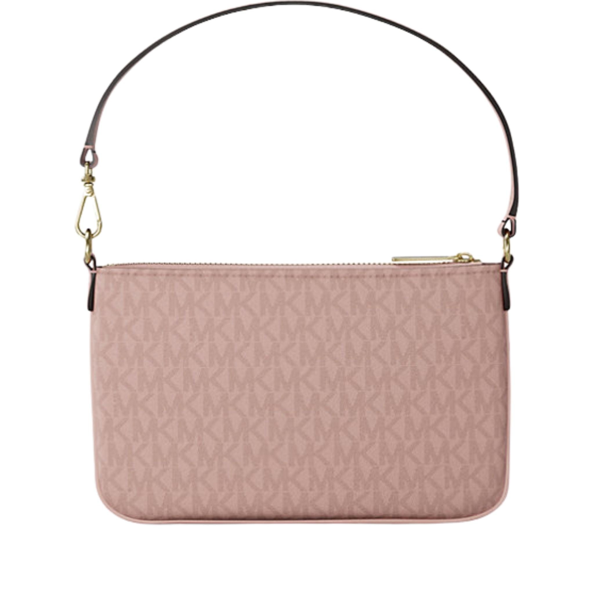 Michael Kors Jet Set Small Signature Logo Convertible Wristlet