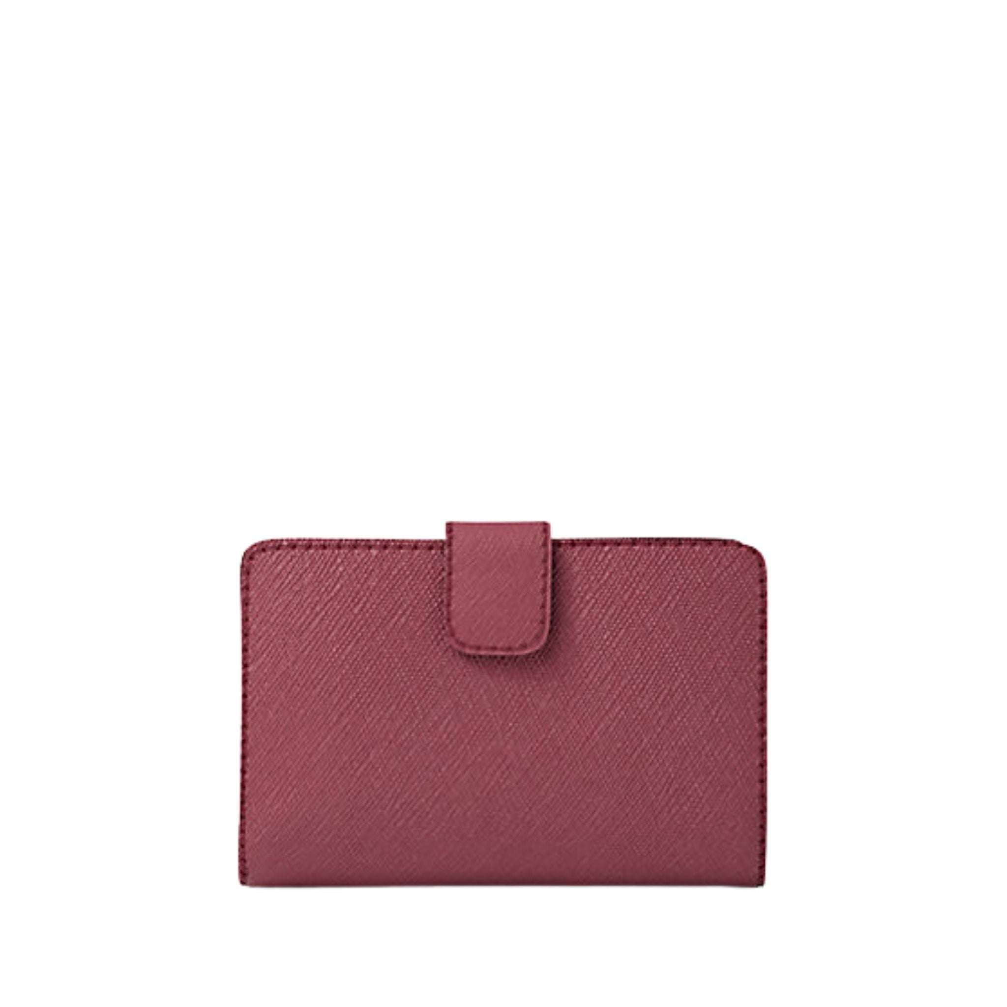 Michael Kors Outlet Medium Crossgrain Leather Wallet