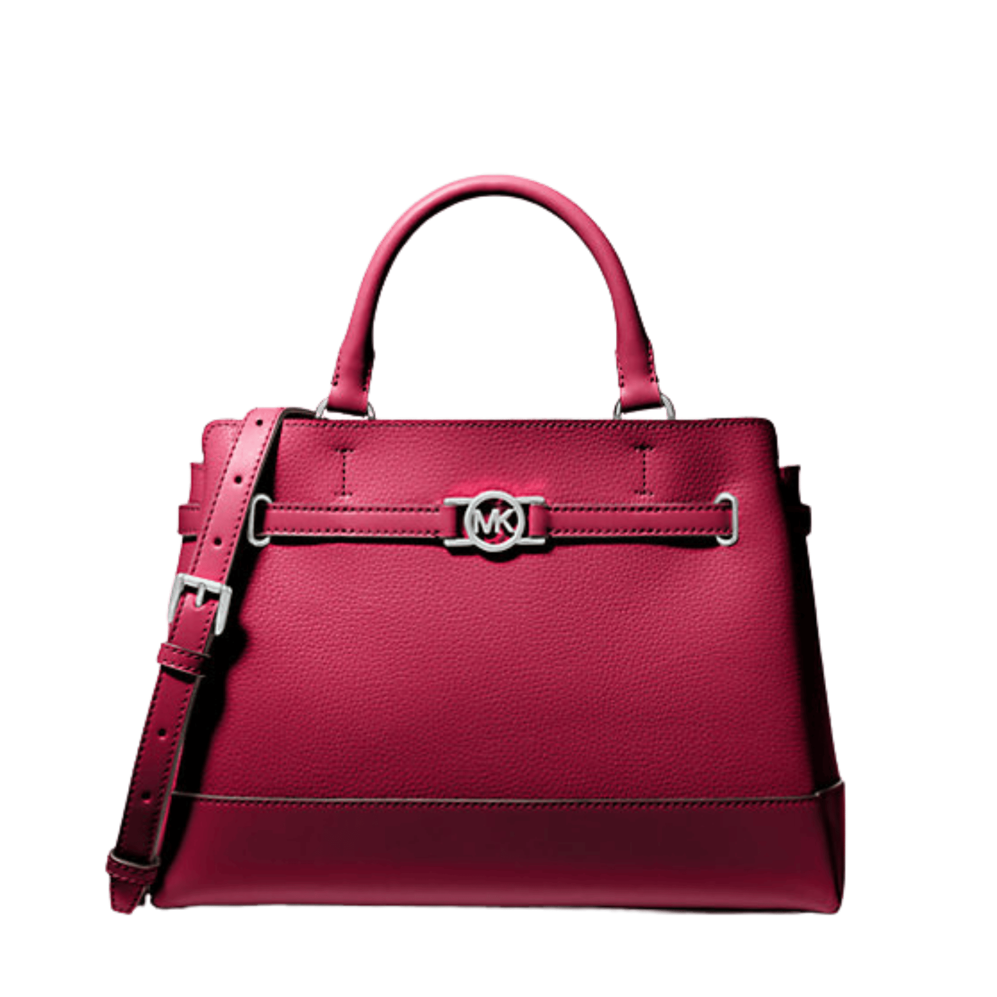 MICHAEL KORS Reed Large Pebbled Leather Satchel