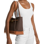 MICHAEL KORS Reed Large Signature Logo Tote Bag
