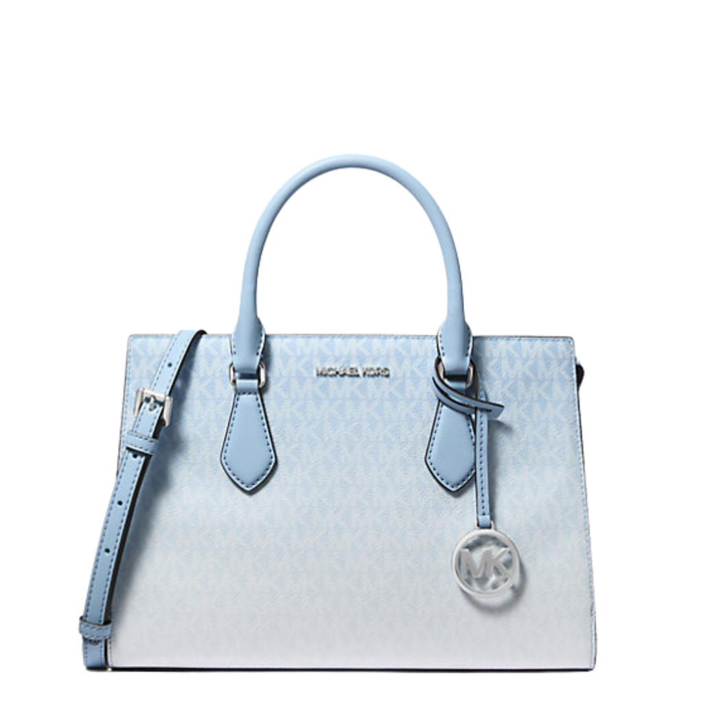MICHAEL KORS Sheila Medium Ombré Signature Logo Satchel