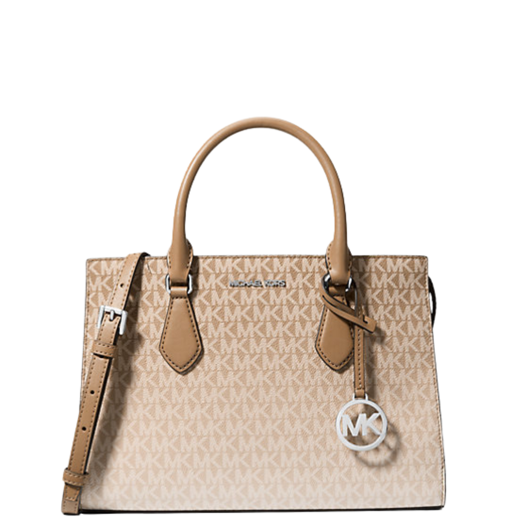 MICHAEL KORS Sheila Medium Ombré Signature Logo Satchel